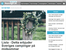 Tablet Screenshot of husvagn.se